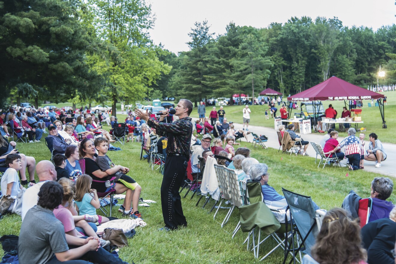 Forever Diamond, a Neil Diamond tribute band, who'll be performing on Sunday, June 9th, at 7pm.